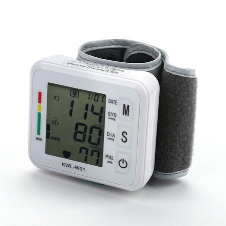SANOXY Automatic Digital Wrist Blood Pressure Monitor BP Cuff Machine Home Test Device PPT-Health7
